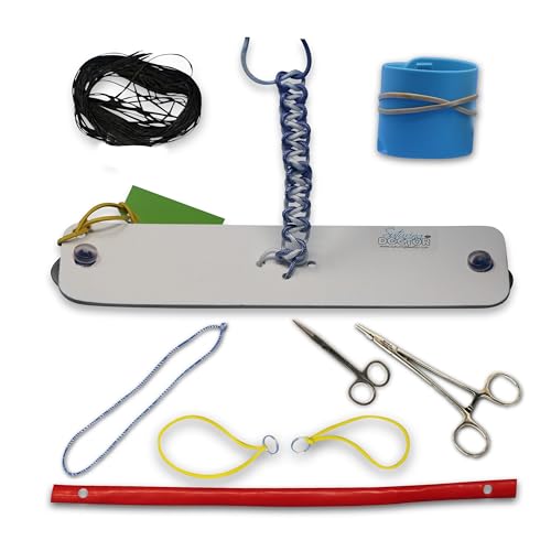 Knot Tying Practice Kit Pocket-Size Rehearse Hand Instrument & Depth Ties 2023
