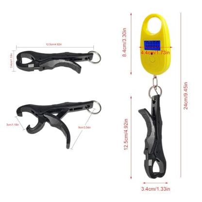 Fishing Scale Small Portable Handheld | Scale Fish Controller for Fishing - color: Yellow