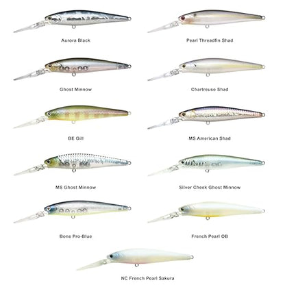 Lucky Craft Staysee 90SP Version 2 Bait - color: 250 Chartreuse Shad