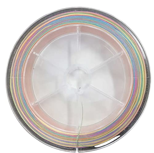 VT8 Multicolor Braided Fishing Line - size: 36LB (0,26mm - PE 2,5), style: 328yd (300mt)