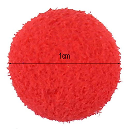 Floating Lure, 30Pcs/Lot Carp Fishing 10/12mm Foam Pop Up Soft Pellets Baits Fishing Bait Eggs - color: Red(Strawberry) 10MM