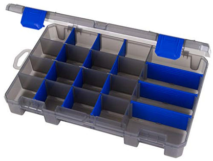 Flambeau Outdoors Zerust MAX 4004ZM Tuff Tainer-partial Bulk Storage Compartment Section, 20 Compartments and 15 Removable Dividers - 11" L x 7.25" W x 1.75" D - Fishing and Tackle Storage Utility Box - size: 4004ZM - 11" x 725" x 175"