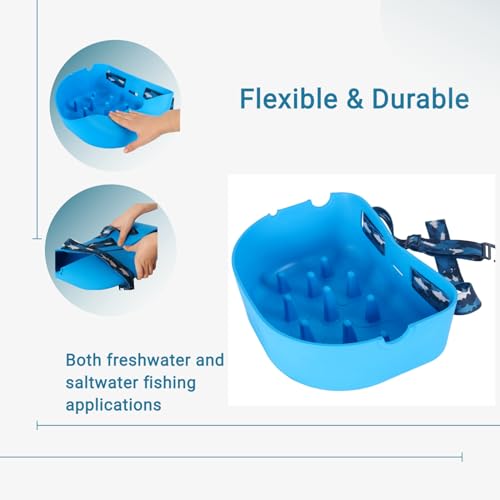 M MAXIMUMCATCH Maxcatch Fly Fishing Stripping Basket for Boat Super Light Floating Flexible