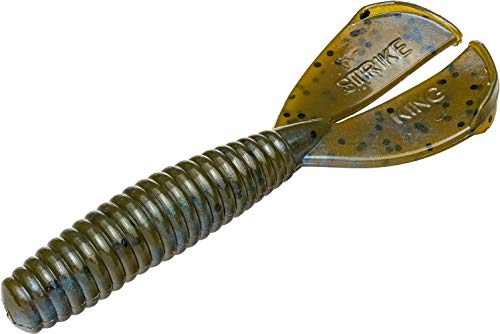 Strike King Rage Baby Menace - color: Blue Craw, size: 3"