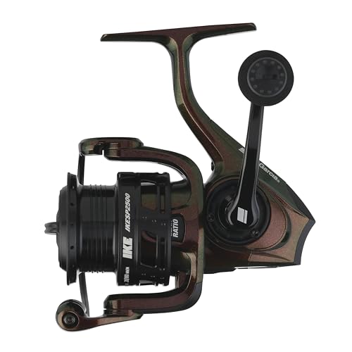Abu Garcia IKE Signature Spinning Reel, Reliable Freshwater Fishing Reel, Durable & Lightweight Aluminum Construction, Everlast Bail System - size: 2500, style: New Model