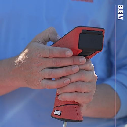BUBBA Smart Fish Scale -Tournament Fishing Tool - Built in Fish Clip and Hook - 2 Modes, Digital Screen, 60lb Limit