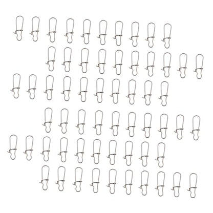 Fishing Buckle Sea Fishing Swivels Catfishing Holder Quick Feeder Fishing Bait Fishing Gadgets Sea - size: 1.2x0.4 cm