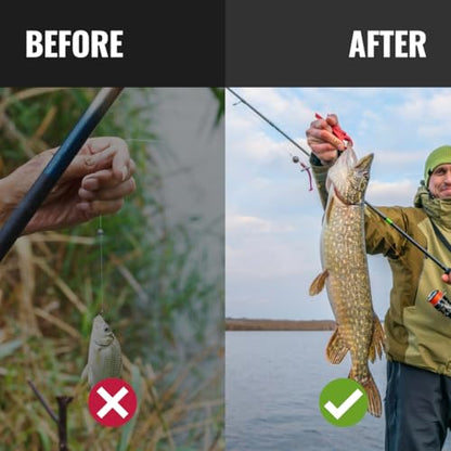 LUNKERHUNT Deep Diving Crankbaits – 4-Pack | Premium Hard Bait Fishing Lures for Bass, Walleye & Saltwater | Ideal for Deep Water Action - color: 4-Pack Mixed Water