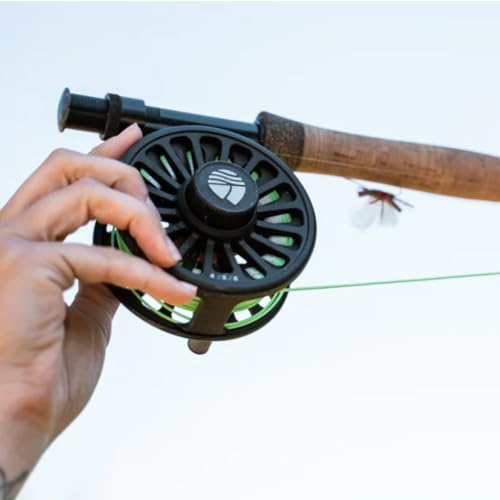 Redington Crosswater Fly Fishing Outfit – 4-Piece Fly Rod with Crosswater Reel, Rio Mainstream Fly Line & Zippered Travel Case – Complete Starter Kit - size: 5WT 9\'0" 4PC
