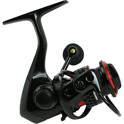 Okuma Ceymar Graphite Lightweight All Purpose 8BB Spinning Reel - color: Black/Red, size: C-20, 110yd-6LB