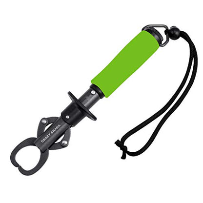Aluminum Fish Hook Remover Removal Fishing Tools Tackle Squeeze-Out 6.7in Green - color: Green