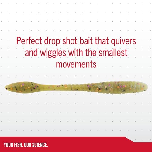 Berkley Berkley PowerBait MaxScent Flat Worm - color: Gobyashi, size: 3.6"