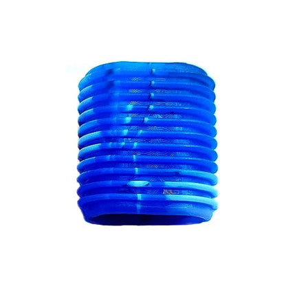 12PCS Rubber Fishing Reel Handle Grip Sleeve Non-Slip Baitcaster Knob Covers for Casting or Spinning Reel (Blue)