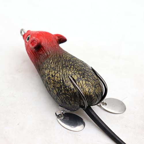 Topwater Fishing Lure Bass Fishing Frog Fishing Hollow Body Frog Bass Pike Snakehead Lure Bait - color: 6.8cm/19g