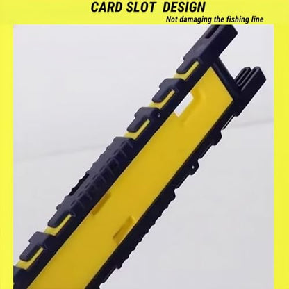 5PCS Fishing Hook Holder Fishing Leader Line Board for Storing Fishing Line Rigs Foam Board Organizer with Tackle Box