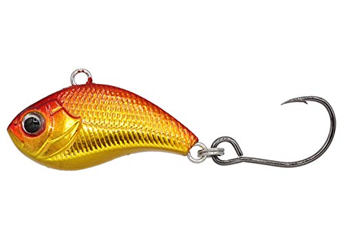 Eurotackle Z-Viber Original - Ultra Light and Ice Fishing Lure - Lipless Crankbait - 1/16oz Rattle Bait (1") - color: Gold Fish