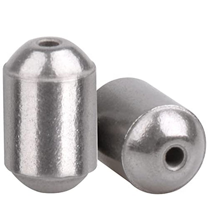 AGOOL Egg Sinkers Fishing Weights, 15/25pcs Iron Slip Sinkers Oval Catfish Weights for Bass Casting/Saltwater/Freshwater Fishing - size: 25pcs_1/6oz
