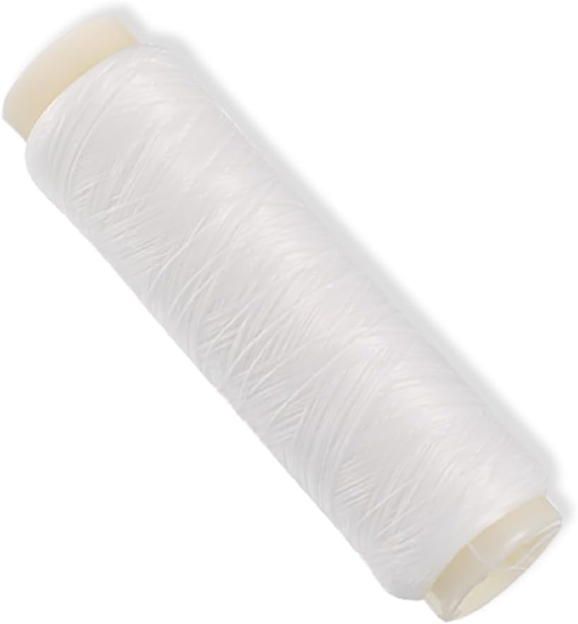 1Pc White Fishing Bait Thread,Invisible Magic Fishing Line,Stretchy Fishing Line, Fishing Thread Nylon Elastic,Clear String, Tool Accessories,Ice Line,Hunting