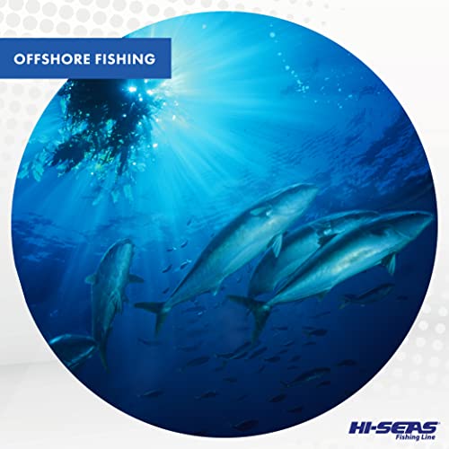 HI-SEAS Quattro Monofilament Fishing Line - Low-vis 4 Color Camo, Strong & Durable Performance Saltwater Main Line - style: 8 Lb Test, 0.27 Mm Dia, 1750 Yd