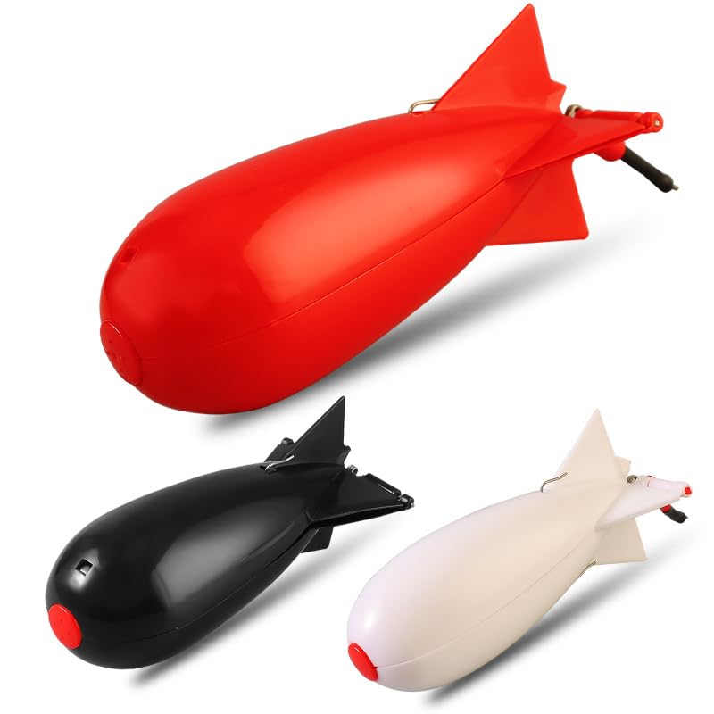2pcs Fishing Feeder Large Small Spod Bomb Float Lure Bait Holder Pellet Feeders Position Gear Accessories ﻿