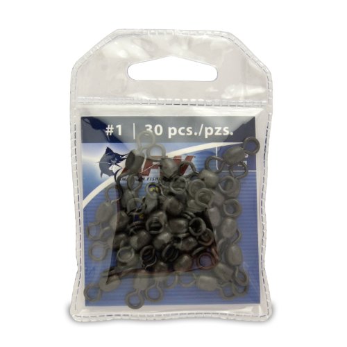 American Fishing Wire Brass Swivels - size: 30 Pieces, 150 Pound Test
