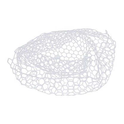 Fly Fishing Landing Net with Clear White Soft Rubber Mesh Ideal for Trout Catch and Release Lightweight and Collapsible Design Perfect for River Lake and Stream