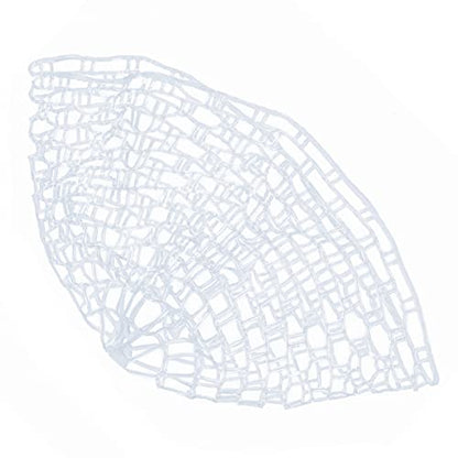 Fly Fishing Net, Fishing Landing Net 39.37inch Rubber Fish No Knot Soft Sinkers Throw Netting Replacement Mesh for Outdoor Freshwater Saltwater Bait Shrimp Trap Trout Bass Safe Catch Release