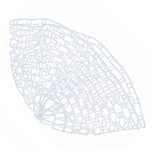 Outdoor Fly Fishing Landing Net, Clear Replacement Rubber Mesh Bag - size: Medium size 100CM