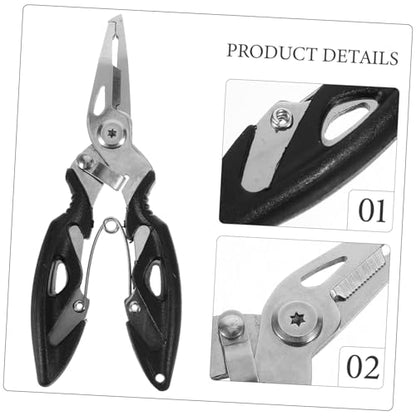 LIOOBO Trout Fishing Gear Tool of Fish Hook Remover Fish Controller Large Hook Remover Small Pliers for Anglers