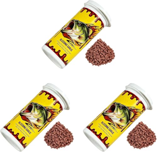 2026 New Belly Bombs Fishing Bait Instant Fizzing, Fishing Attractant, Scent Dispersion for Soft Plastics & Bait Bands, More Strikes Guaranteed - color: 3 PCS