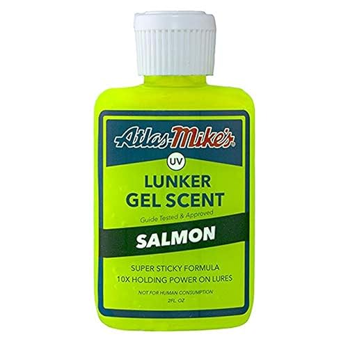 Mike's UV Lunker Fishing Bait Gel Scent - color: Salmon