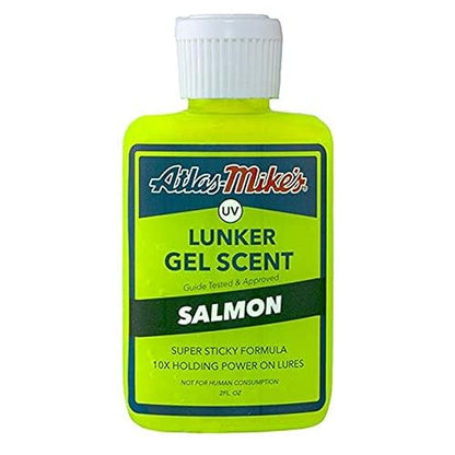 Mike's UV Lunker Fishing Bait Gel Scent - color: Salmon