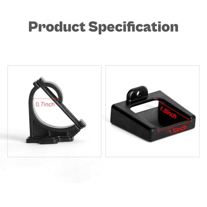 Fishing Rod Rack Clips/Making Kit, Customize Your Own Fishing Rod Holders for Garage, Also for Billiards Pool Cue Rack - style: Clips+holders