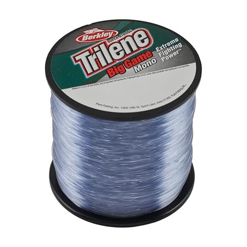 Berkley Trilene Big Game Monofilament Fishing Line - color: Steel Blue, size: 650yd, style: 20lb Test