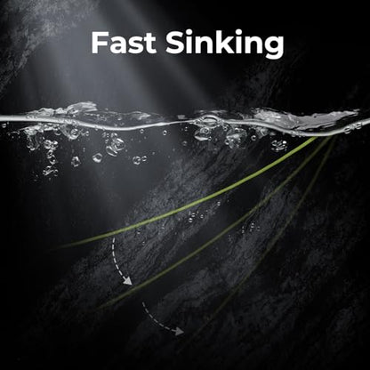 KastKing TriPolymer Crappie Advanced Monofilament Fishing Line, Higher Strength, Super Smooth, Low Light Refraction, Tri-Extrusion Advanced Mono Fishing line, Highly Abrasion Resistant - color: SUNRISE YELLOW, size: 10LB-0.0087in-300Yds