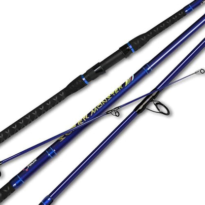 Fiblink Surf Spinning Fishing Rod Carbon Fiber Travel Fishing Rod(9-Feet &11-Feet & 12-Feet & 13-Feet & 15-Feet) - style: 3 Pc - 13' -Spin