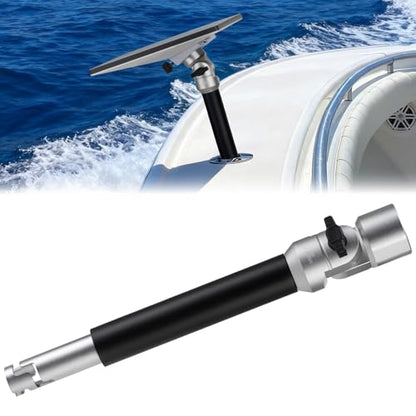 JOYTUTUS Rod Holder Mount for Starlink Mini Marine-Grade Dual Locking System Mount for Satellite Dish for Boats, Yachts, Sailboats, Trawlers & RVs