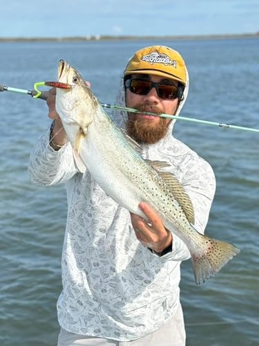 A.M. Fishing Curly Tail Jerkshad 4 Inch Soft Baits Garlic Infused,– 8 Pack – Saltwater & Freshwater Fishing Lures for Bass, Redfish, Snook, and Trout - color: Watermelon Red Chartreuse