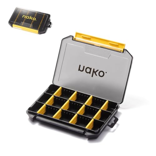 Nako Fishing Terminal Tackle Box 352 STANDARD - size: G352-1 (Standard - 8" x 5.7" x 1.1")