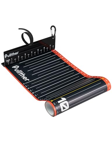 53in Fish Ruler,Fish Measuring Tape,Fishing Ruler with Bump Board,Waterproof Fishing Measurement Tool