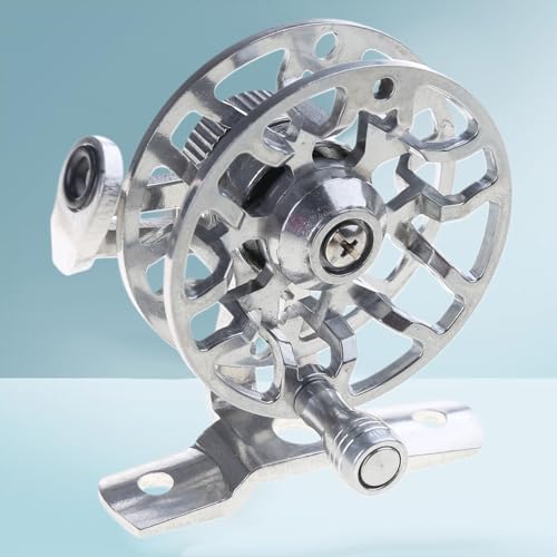 Fly Reel,53Mm/50G All Metal Fishing Reel with Upgraded Base,Fishing Tackle for Trout