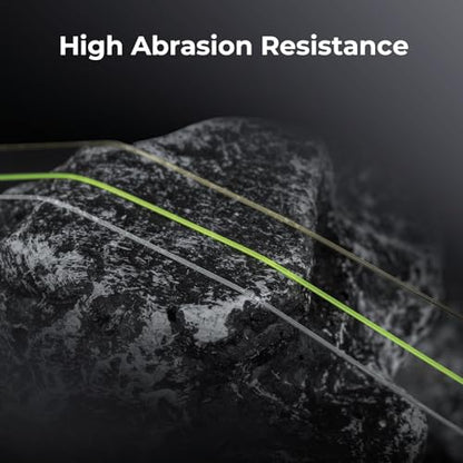 KastKing TriPolymer Crappie Advanced Monofilament Fishing Line, Higher Strength, Super Smooth, Low Light Refraction, Tri-Extrusion Advanced Mono Fishing line, Highly Abrasion Resistant - color: ICE CLEAR, size: 8LB-0.0079in-300Yds