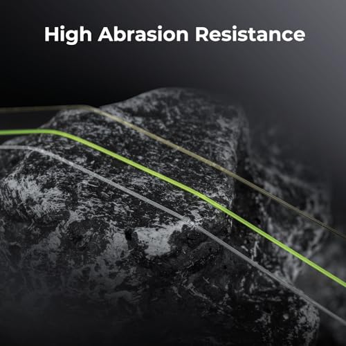 KastKing TriPolymer Crappie Advanced Monofilament Fishing Line, Higher Strength, Super Smooth, Low Light Refraction, Tri-Extrusion Advanced Mono Fishing line, Highly Abrasion Resistant - color: ICE CLEAR, size: 2LB-0.0055in-300Yds