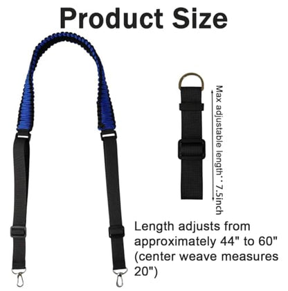 Paracord Lunchbox Strap - Adjustable 7.5qt Cooler Shoulder Sling, Handwoven Heavy Duty Paracord, Detachable & Stabilized with Swivel Buckle