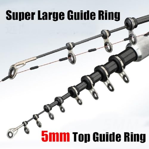 Portable Telescopic Fishing Rod – 9/12/15/18/20ft Carbon Spinning Rod, Ultralight for Small to Medium Fish, Lure 0.2-1.5oz, Ideal for Travel, Trout & Carp - size: 6.3M/20Ft