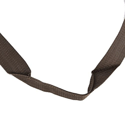 Fdit Fishing Rod Carrier Bag with Multiple Pockets Oxford Cloth Wear Ends for Fishing Gear Storage Tools (Khaki)