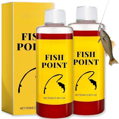Concentrated Fish Attractant Liquid, 100ml Fish Attractant Liquid for Trout, Panfish and More - color: 2PCS