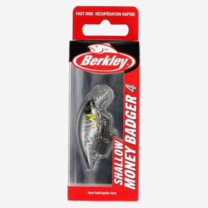 Berkley Shallow Money Badger Fishing Hard Bait - color: Black Silver, size: 1 1/2 in - 3/16 oz