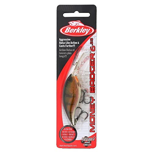 Berkley Money Badger Fishing Hard Bait - color: Perch, size: 2 1/2in - 6.25 (1/3 oz)