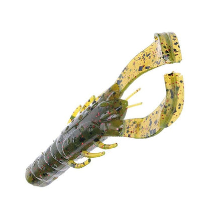 Strike King Rage Scounbug Soft Bait Fishing Lure, 3.5", 2 Rage Flange Pincers - color: Watermelon Seed with Red Flake
